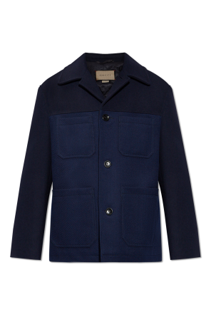 コート Moschino Wool Coat Navy blue Wool coat Moschino - Vitkac Canada